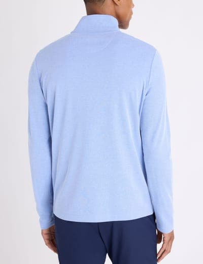 1/4 ZIP INTERLOCK PIQUE PULLOVER 17