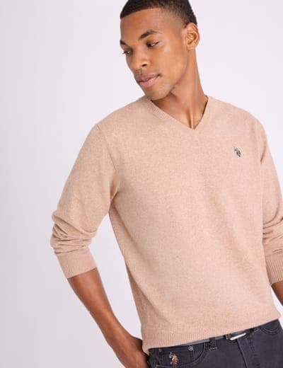 SOFT V-NECK SWEATER 6
