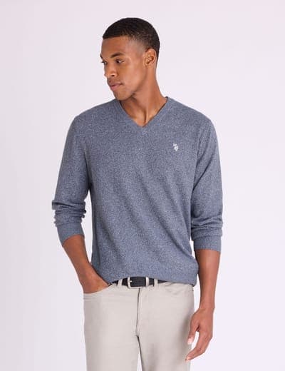 SOFT V-NECK SWEATER 10