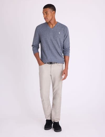 SOFT V-NECK SWEATER 14
