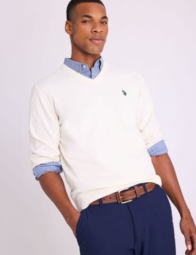 SOFT V-NECK SWEATER 19