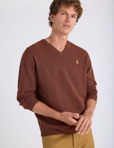 SOFT V-NECK SWEATER 23