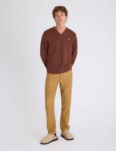 SOFT V-NECK SWEATER 25