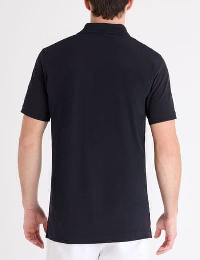 SOLID PIQUE SMALL LOGO POLO SHIRT 4