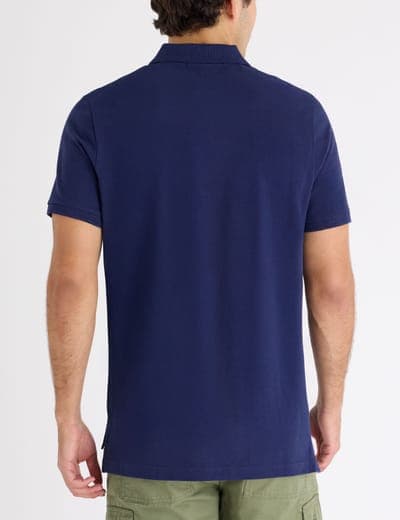SOLID PIQUE SMALL LOGO POLO SHIRT 8