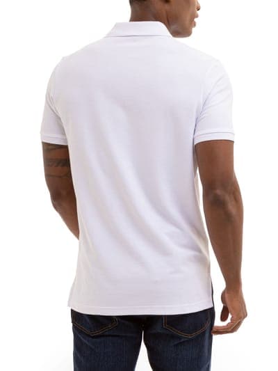 SOLID PIQUE SMALL LOGO POLO SHIRT 10