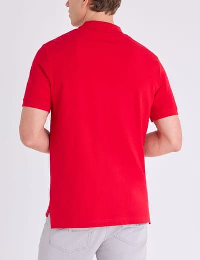 SOLID PIQUE SMALL LOGO POLO SHIRT 20
