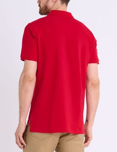 MULTI COLOR BIG LOGO SOLID POLO SHIRT 18