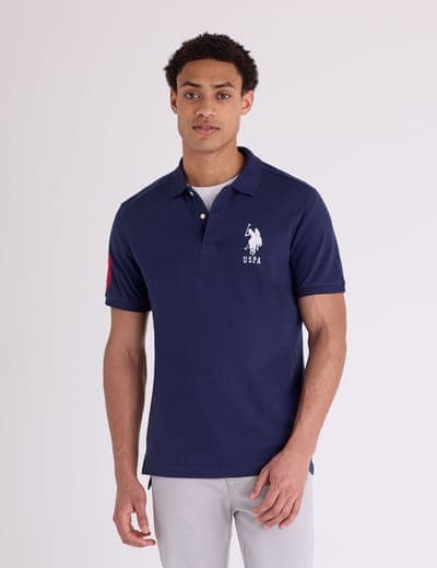 BIG LOGO SOLID POLO SHIRT 2