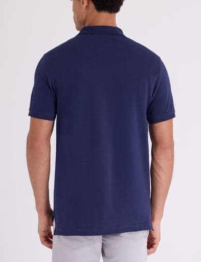 BIG LOGO SOLID POLO SHIRT 5