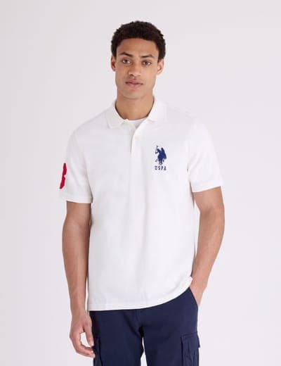 BIG LOGO SOLID POLO SHIRT 8
