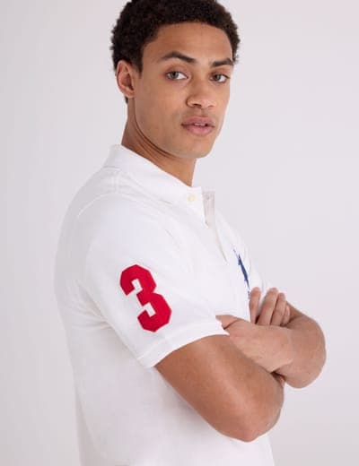 BIG LOGO SOLID POLO SHIRT 10