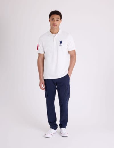 BIG LOGO SOLID POLO SHIRT 11