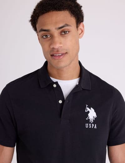 BIG LOGO SOLID POLO SHIRT 14