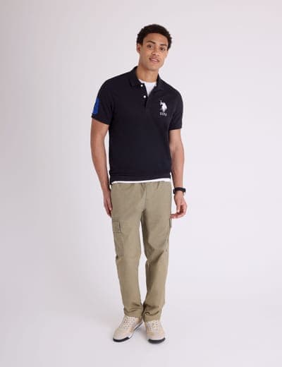 BIG LOGO SOLID POLO SHIRT 17