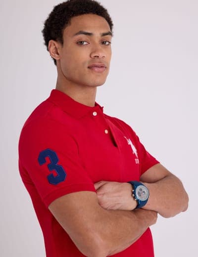 BIG LOGO SOLID POLO SHIRT 20