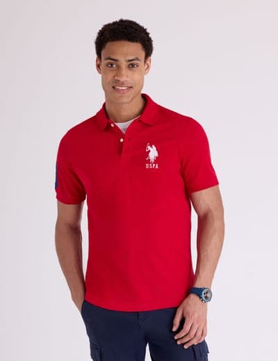 BIG LOGO SOLID POLO SHIRT 21