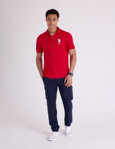 BIG LOGO SOLID POLO SHIRT 22