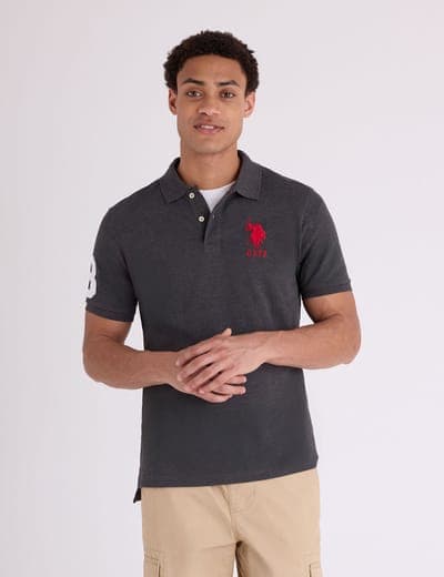 BIG LOGO SOLID POLO SHIRT 24