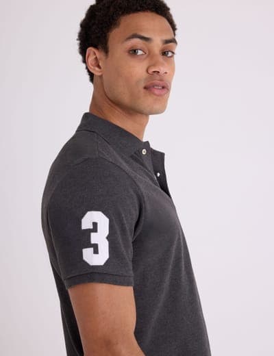 BIG LOGO SOLID POLO SHIRT 26