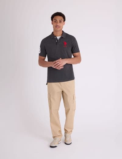BIG LOGO SOLID POLO SHIRT 27