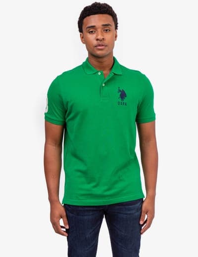 BIG LOGO SOLID POLO SHIRT 29