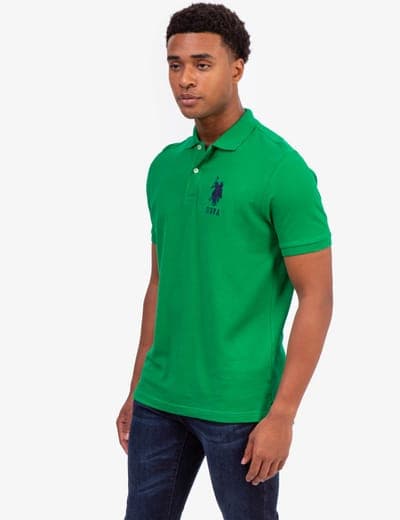 BIG LOGO SOLID POLO SHIRT 31