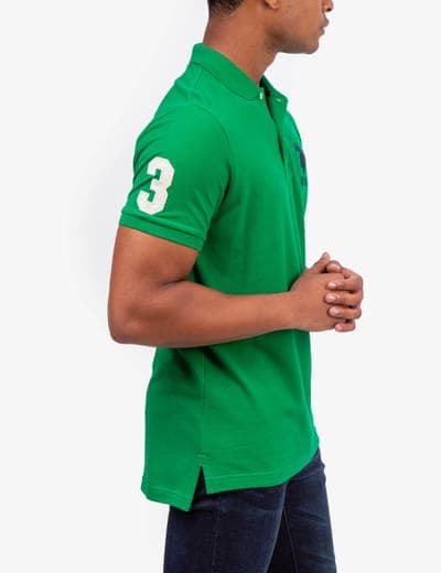 BIG LOGO SOLID POLO SHIRT 33