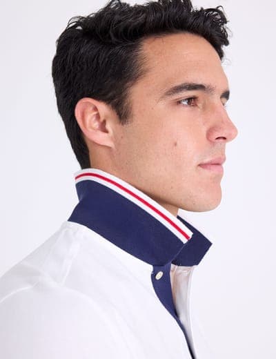 SLIM FIT STRETCH SOLID PIQUE POLO SHIRT 16