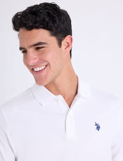 SOLID INTERLOCK POLO SHIRT 2