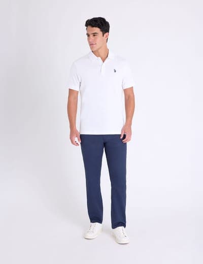 SOLID INTERLOCK POLO SHIRT 3