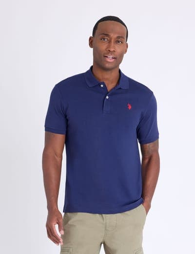 SOLID INTERLOCK POLO SHIRT 5
