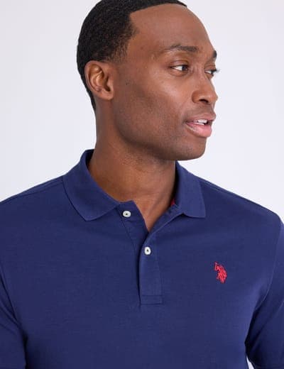SOLID INTERLOCK POLO SHIRT 6