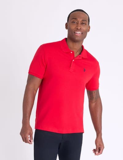 SOLID INTERLOCK POLO SHIRT 9