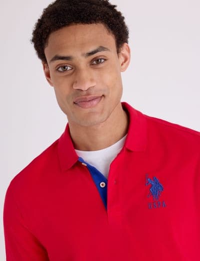 SLIM FIT STRETCH SOLID POLO SHIRT 3