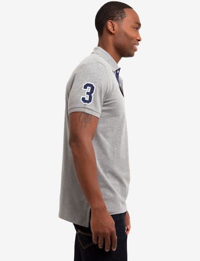 SLIM FIT STRETCH SOLID POLO SHIRT 13