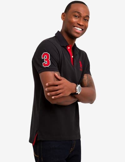 SLIM FIT STRETCH SOLID POLO SHIRT 15