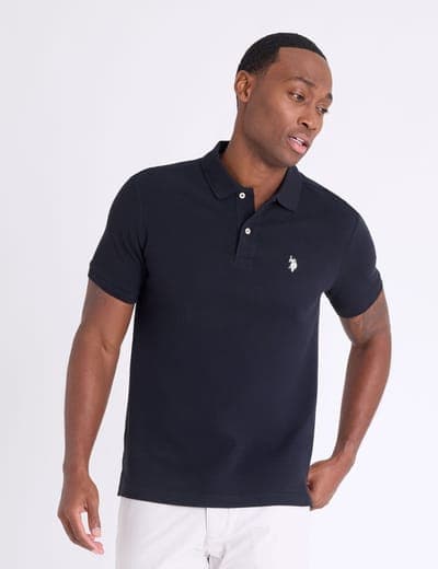 SLIM FIT SOLID PIQUE POLO SHIRT 2