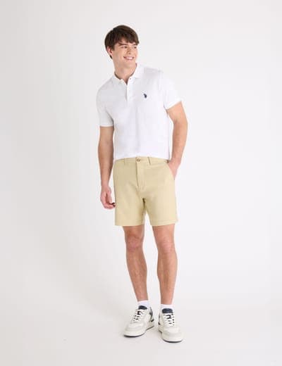 SLIM FIT SOLID PIQUE POLO SHIRT 15