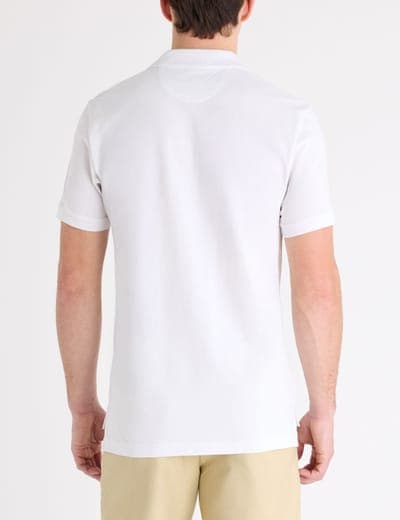 SLIM FIT SOLID PIQUE POLO SHIRT 17