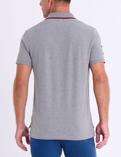 SLIM FIT BIG LOGO MULTI-TONAL POLO SHIRT 23