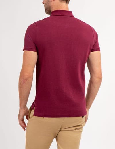 MULTI COLOR BIG LOGO SOLID POLO SHIRT 16
