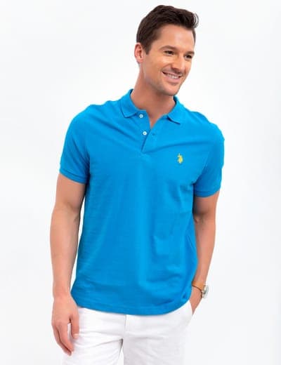 SOLID PIQUE SMALL LOGO POLO SHIRT 2