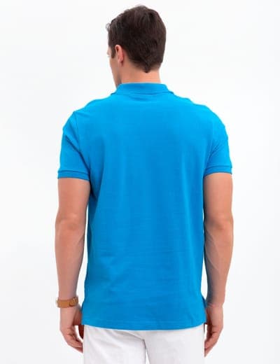 SOLID PIQUE SMALL LOGO POLO SHIRT 4