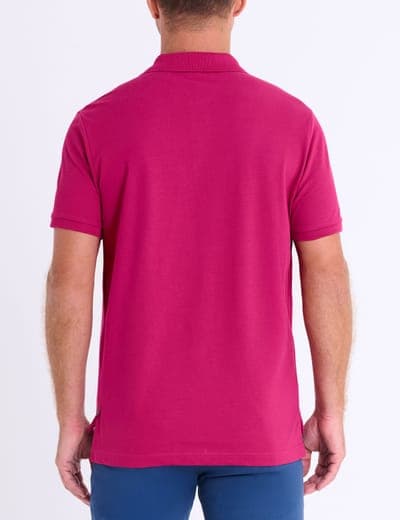 SOLID PIQUE SMALL LOGO POLO SHIRT 8