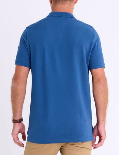 SOLID PIQUE SMALL LOGO POLO SHIRT 15