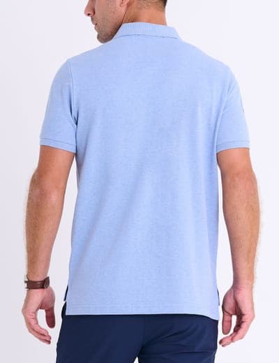 MULTI COLOR BIG LOGO SOLID POLO SHIRT 12