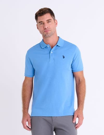SOLID INTERLOCK POLO SHIRT 9