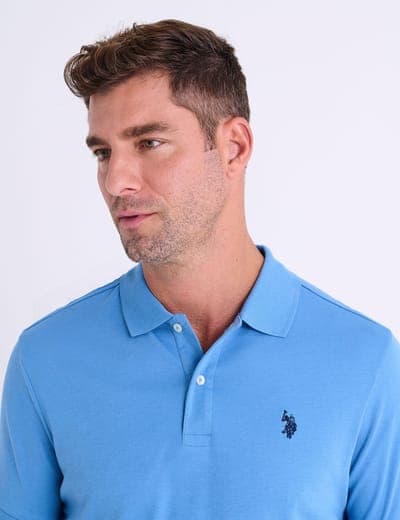 SOLID INTERLOCK POLO SHIRT 10