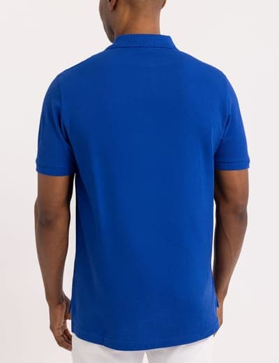 SOLID PIQUE SMALL LOGO POLO SHIRT 4